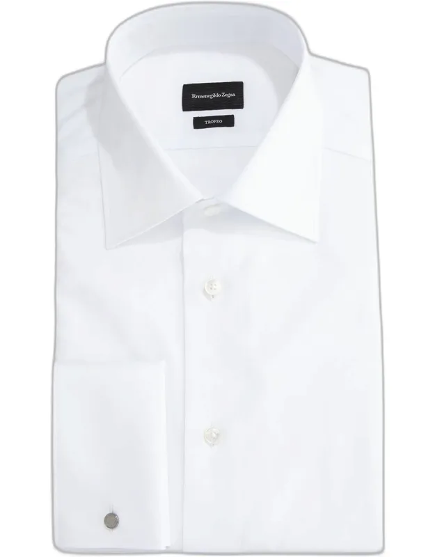 Trofeo Solid Regular-fit Dress Shirt