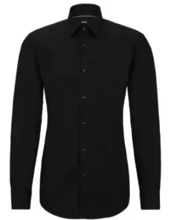Slim-fit Easy-iron Cotton Poplin Shirt