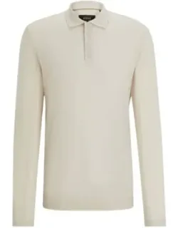 Regular-fit Polo Shirt In Cotton And Cashmere