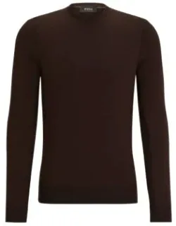 Regular-fit Sweater In Wool, Silk, And Cashmere