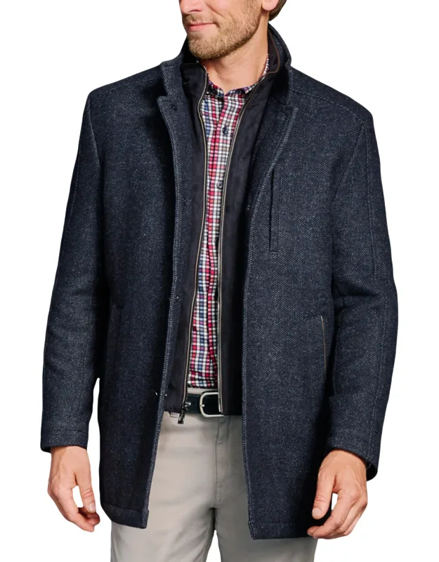 Tailored Fit Bib Front Car Coat