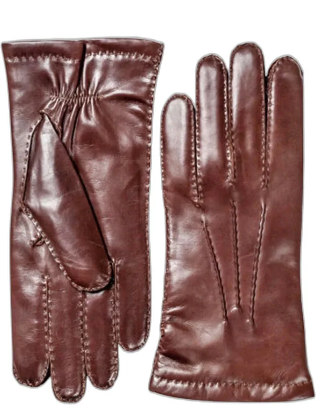 Hairsheep Leather Gloves W/cashmere Lining