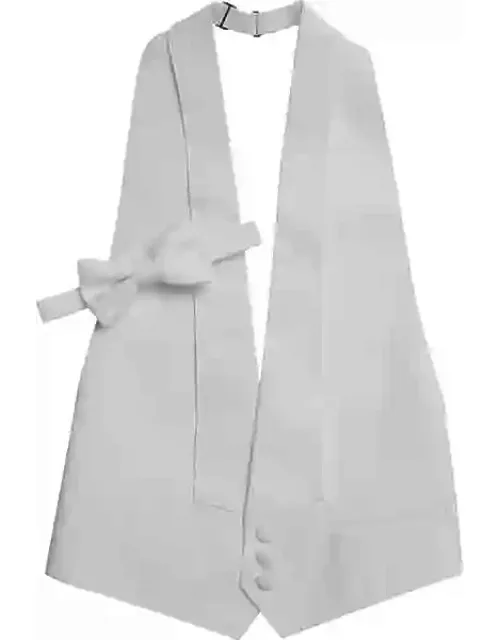 Formal Pique Vest & Pre-tied Bow Tie Set