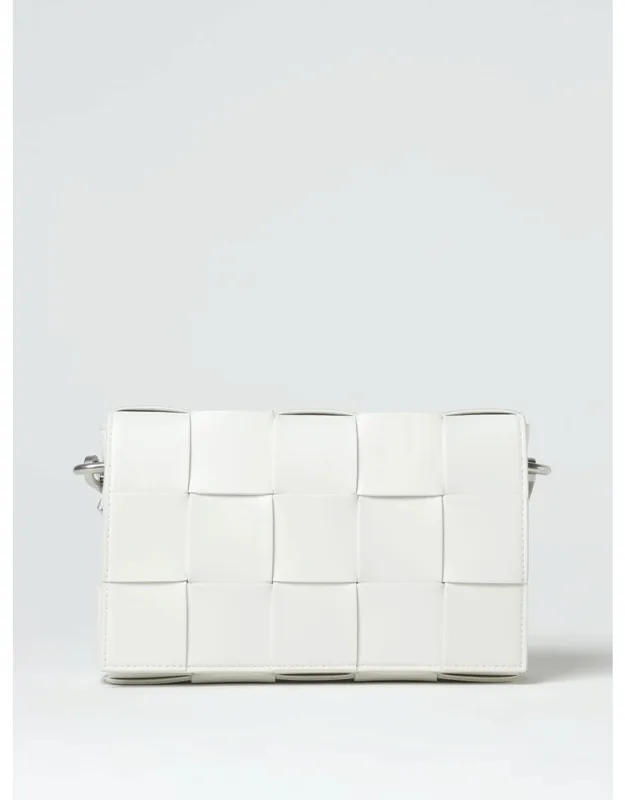 Woven Leather Cassette Bag