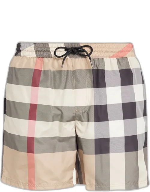 Guildes Vintage Check Swim Shorts