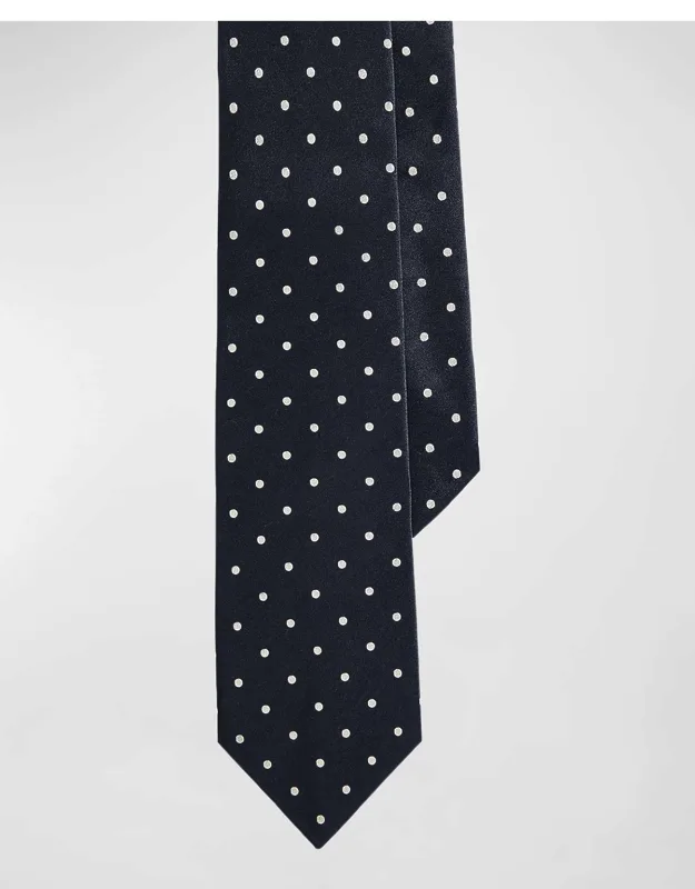 Polka Dot Silk Tie