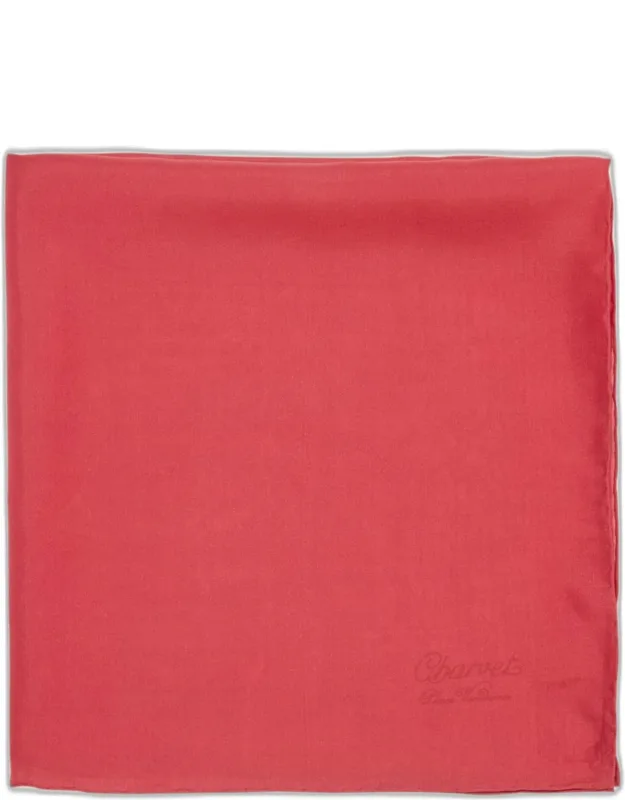 Silk Logo-print Pocket Square