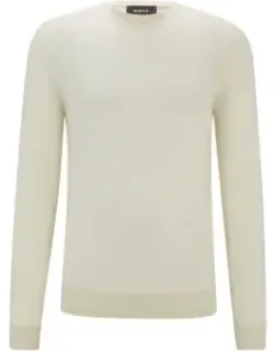 Regular-fit Sweater In Wool, Silk, And Cashmere