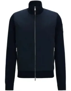 Porsche Mixed-material Jacket With Special Branding