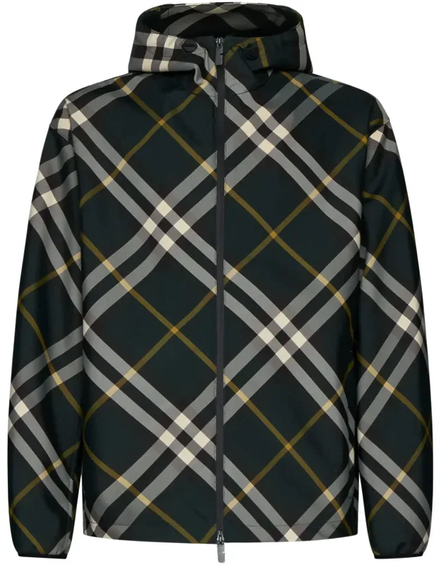 Windbreaker Check Jacket