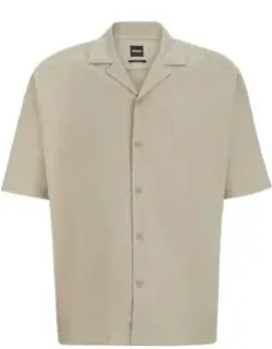 Relaxed-fit Linen Blend Shirt