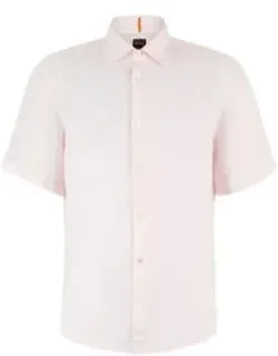 Regular-fit Linen Canvas Shirt