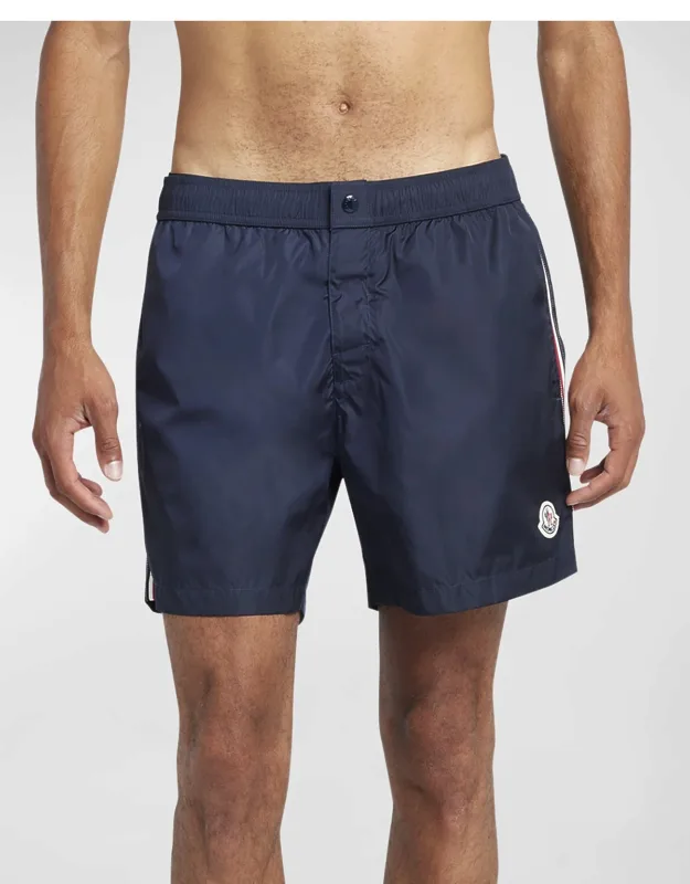 Classic Side-stripe Swim Shorts