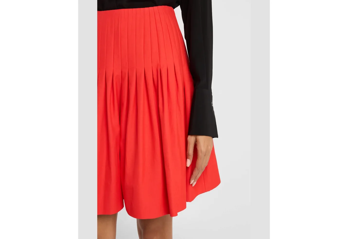 Pleated Flare Shorts thumb