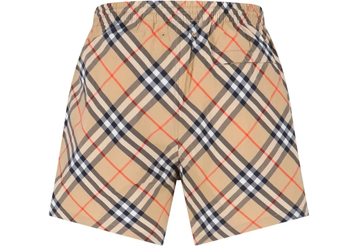 Check Swim Shorts thumb